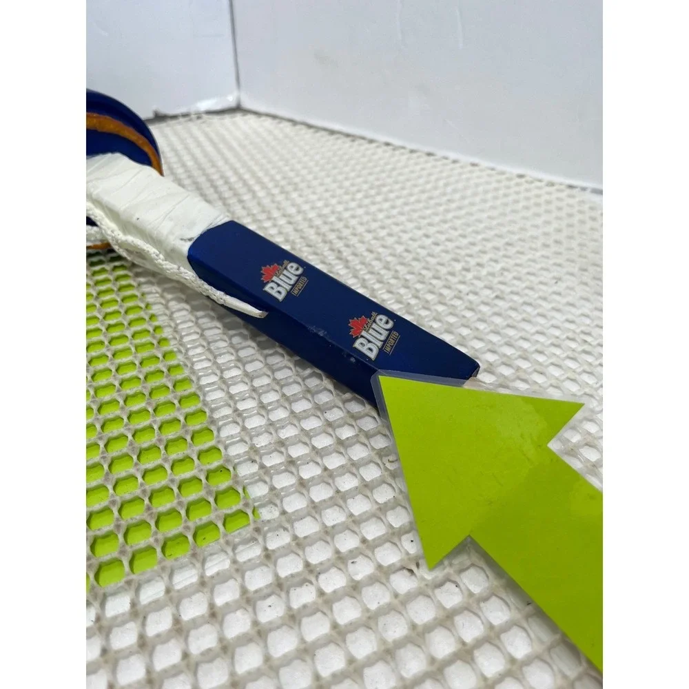 Labatt Blue Beer Tap Handle Hockey Glove Stick Figural Man Cave Decor New defect